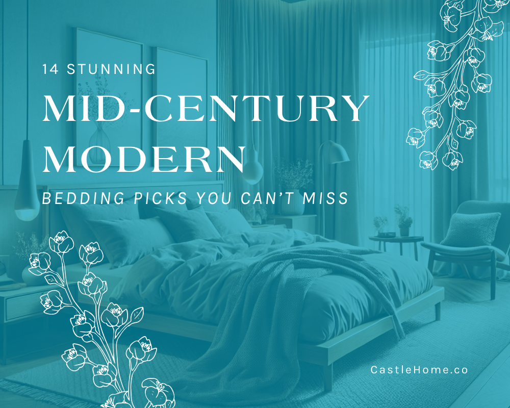 14 Mid-Century Modern Bedding Looks