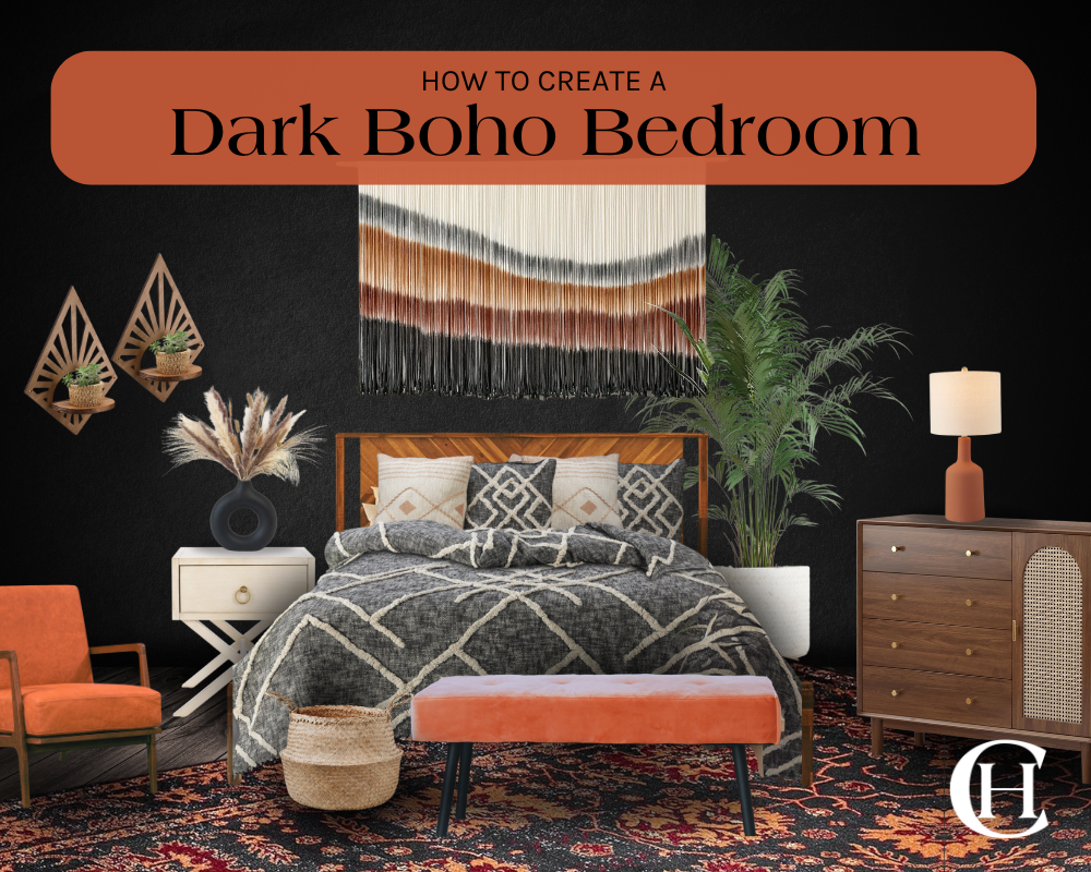 How to Create a Dark Boho Bedroom