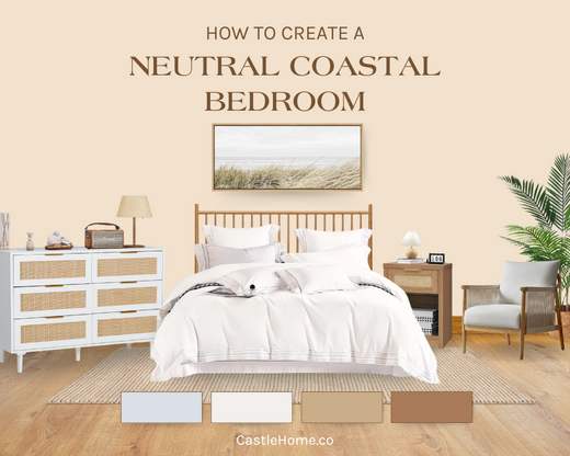 Neutral Coastal Bedroom