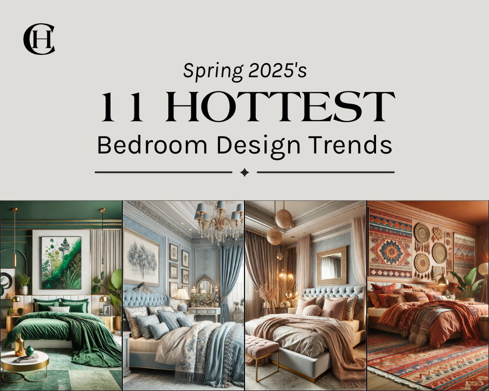 Top 11 Spring 2025 Bedroom Trends | Castle Home - Luxury Bedding