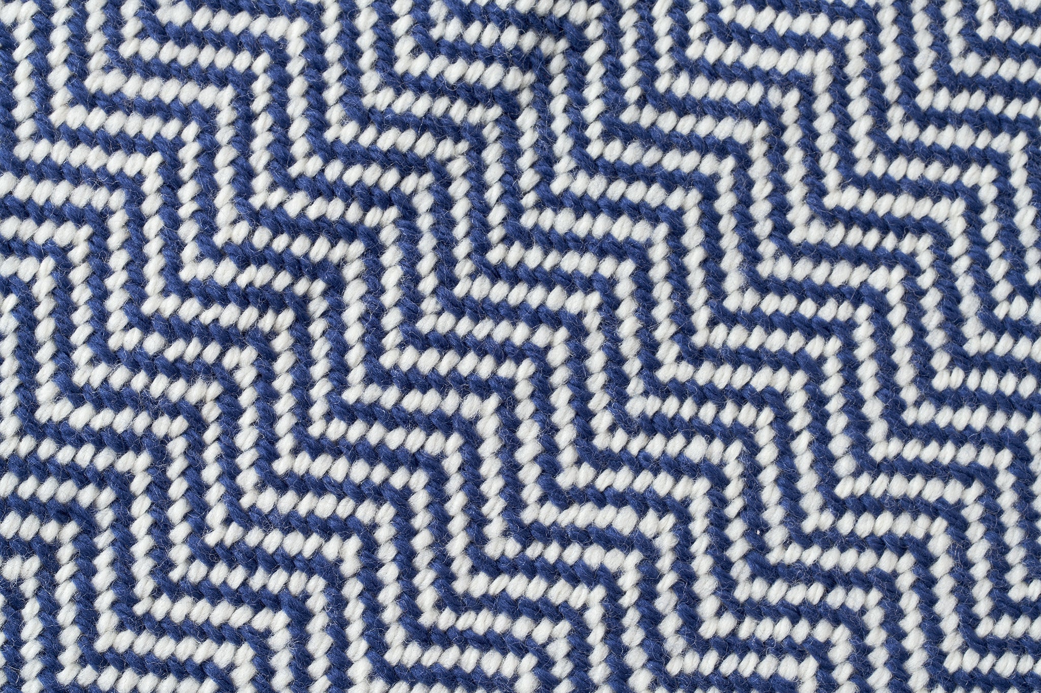 Chevron Pattern Soft Wool Throw Blanket