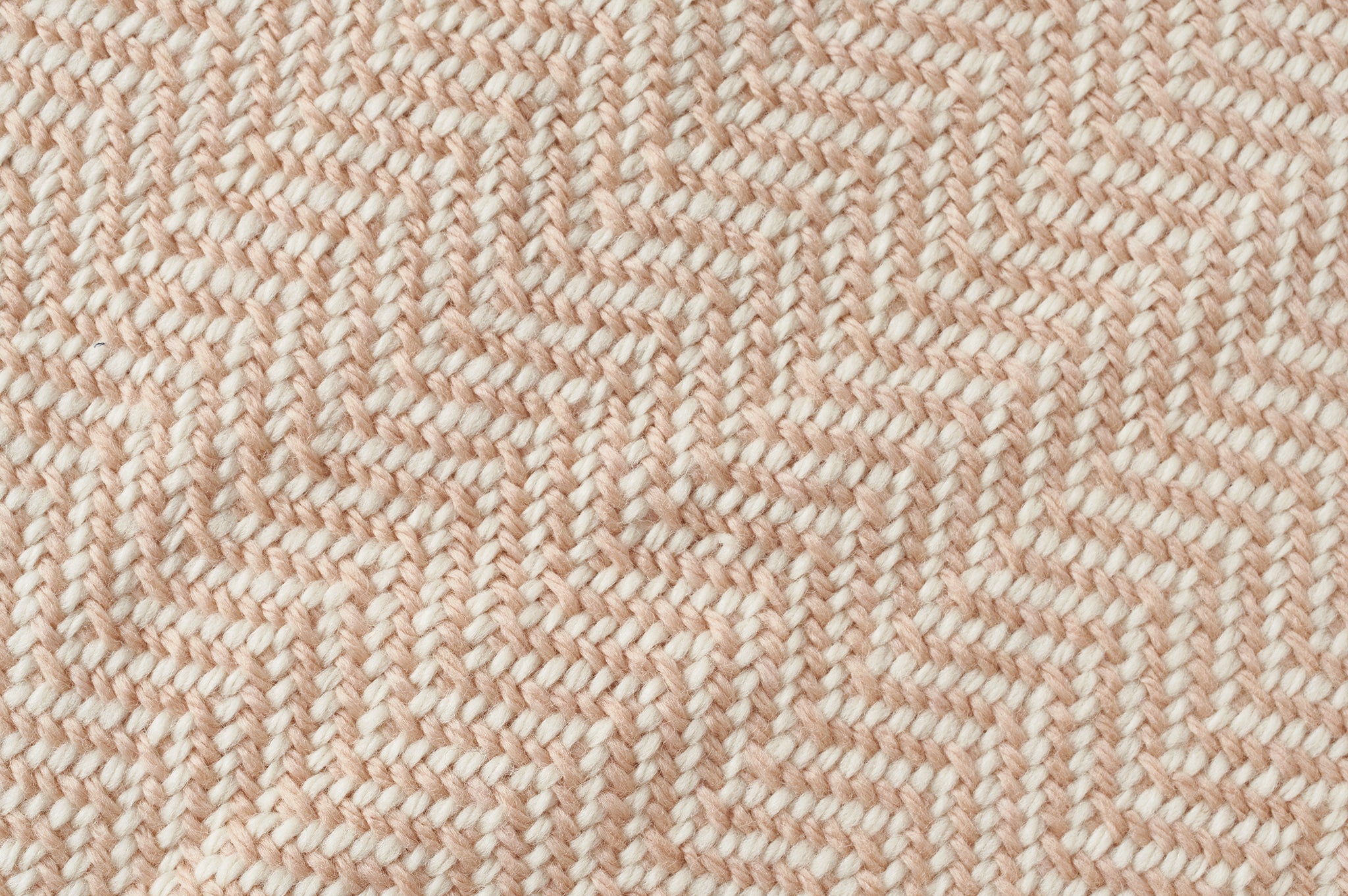 Chevron Pattern Soft Wool Throw Blanket
