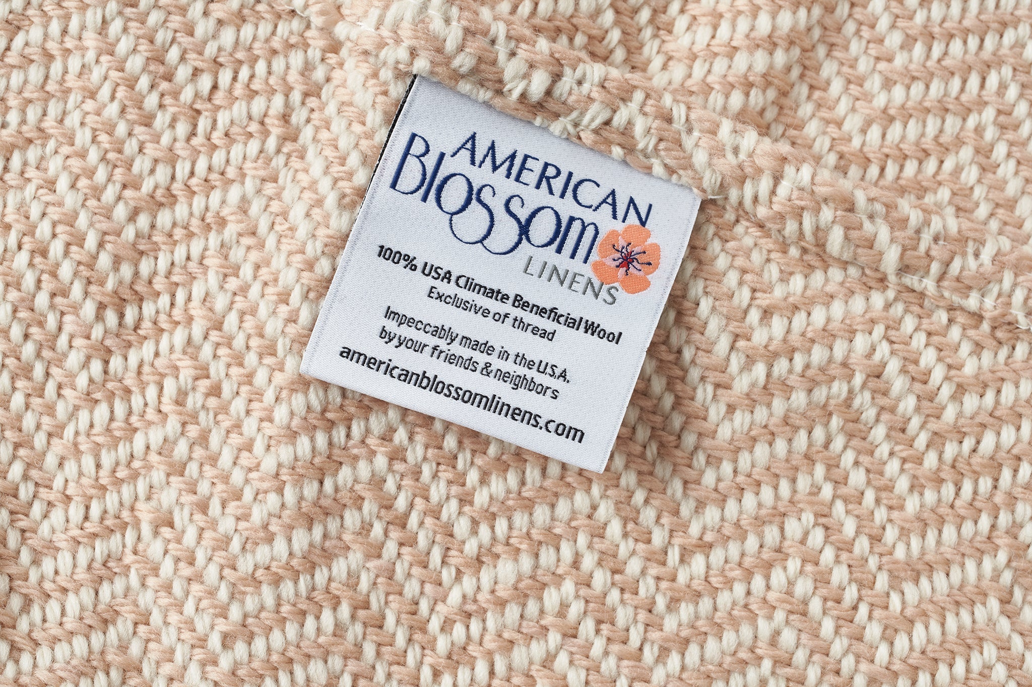 Chevron Pattern Soft Wool Throw Blanket