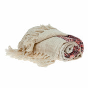 Blush Dunes Handwoven Boho Throw Blanket