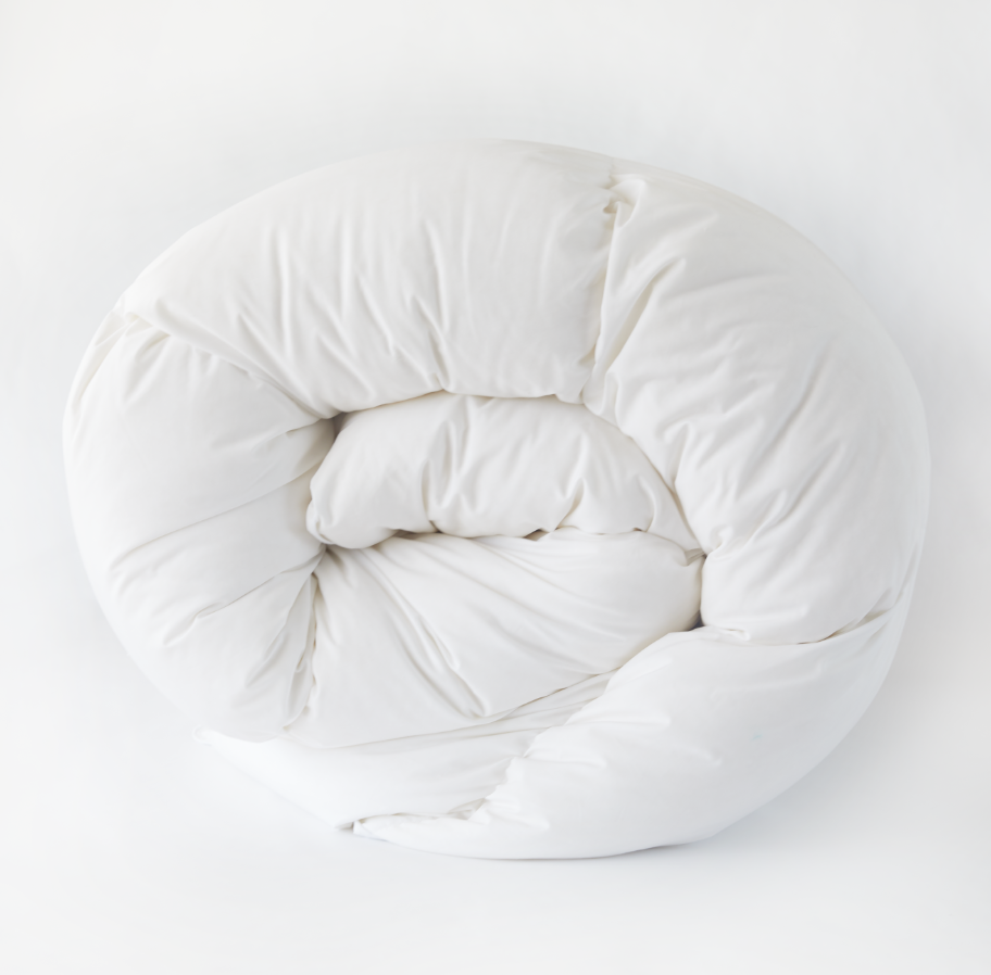 CloudCore All Season Down Duvet Rolled
