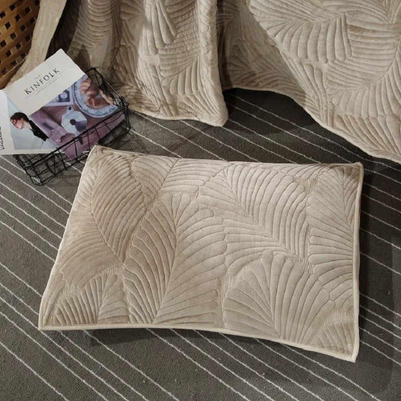Desert Boho Leaf Pillow