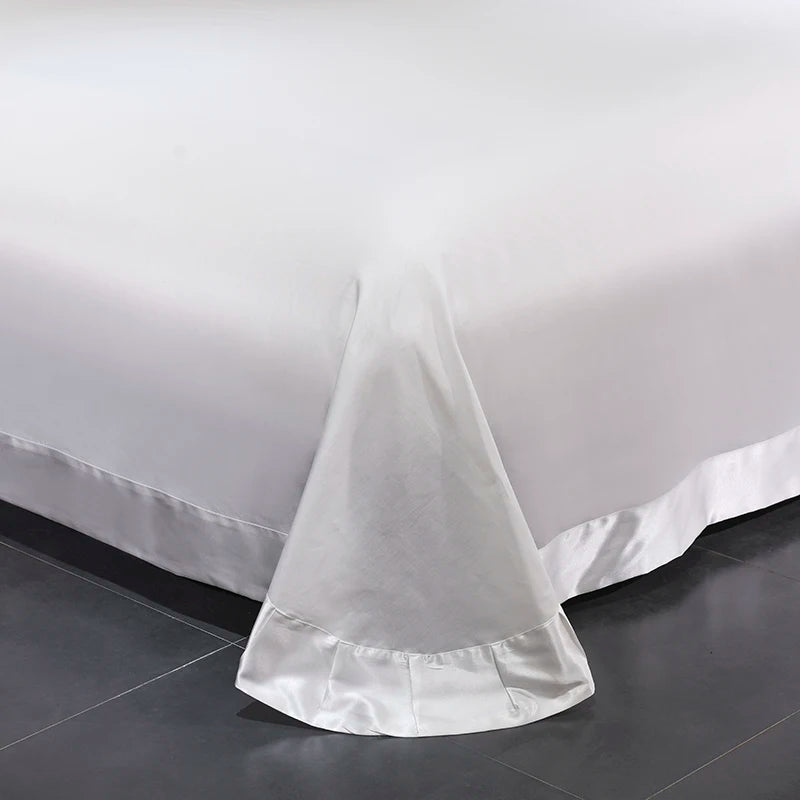 Elysian Butterfly Satin Bedding Set - flat sheet