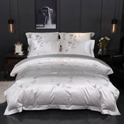 Elysian Butterfly Satin Bedding Set - front