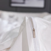 Elysian Butterfly Satin Bedding Set - Duvet Zipper