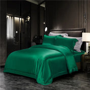 Ivy Vine Mulberry Silk Duvet Set angle view