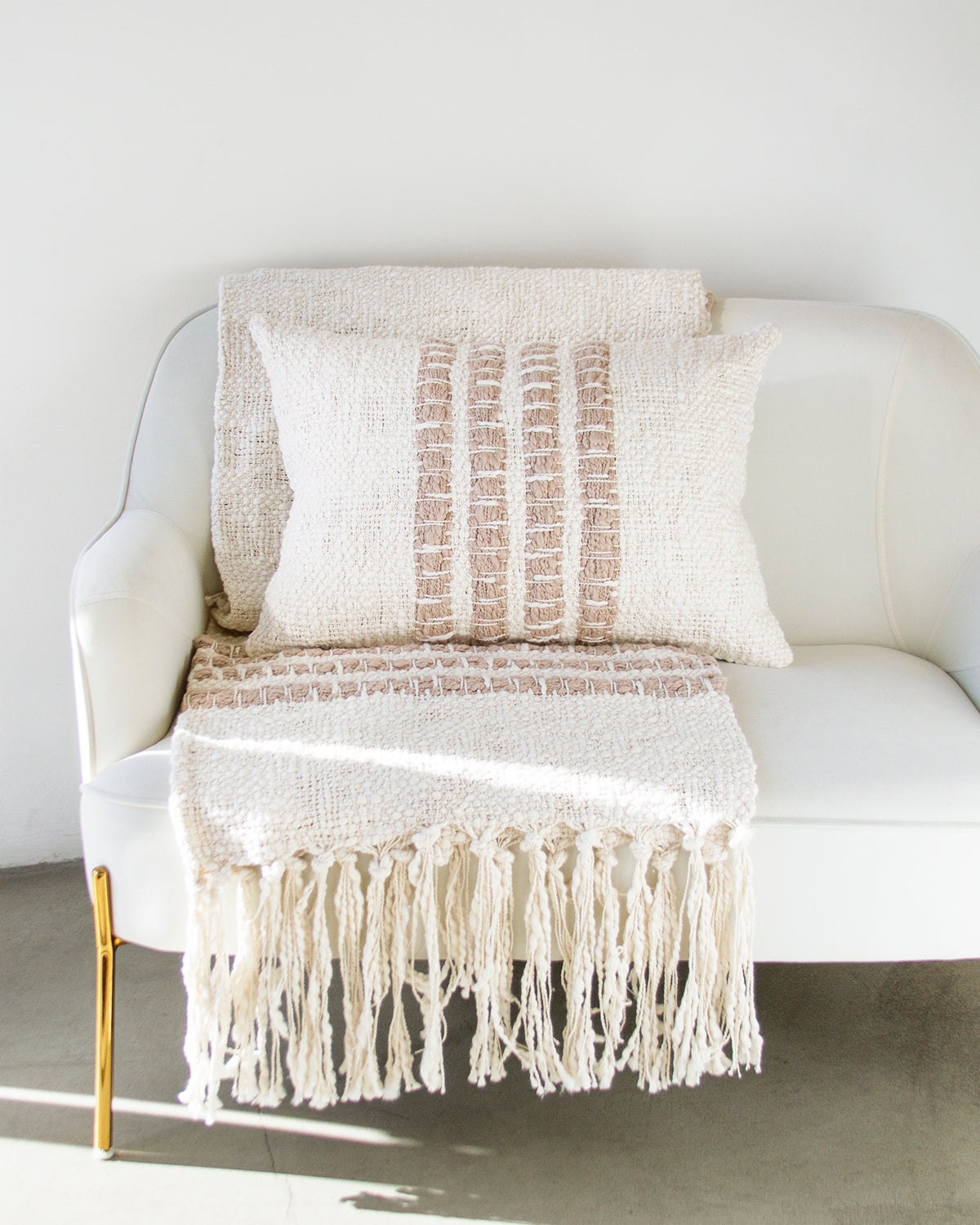 Miel Cotton Throw Blanket