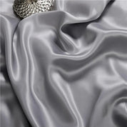 Moonlit Garden Mulberry Silk Duvet Set fabric