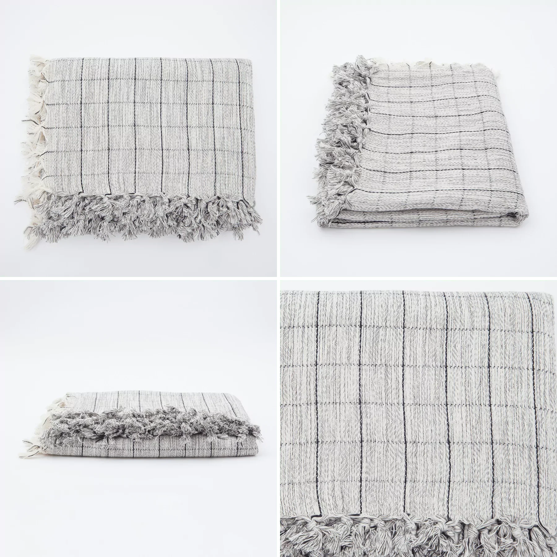 Naz 100% Turkish Cotton XL Throw Blanket