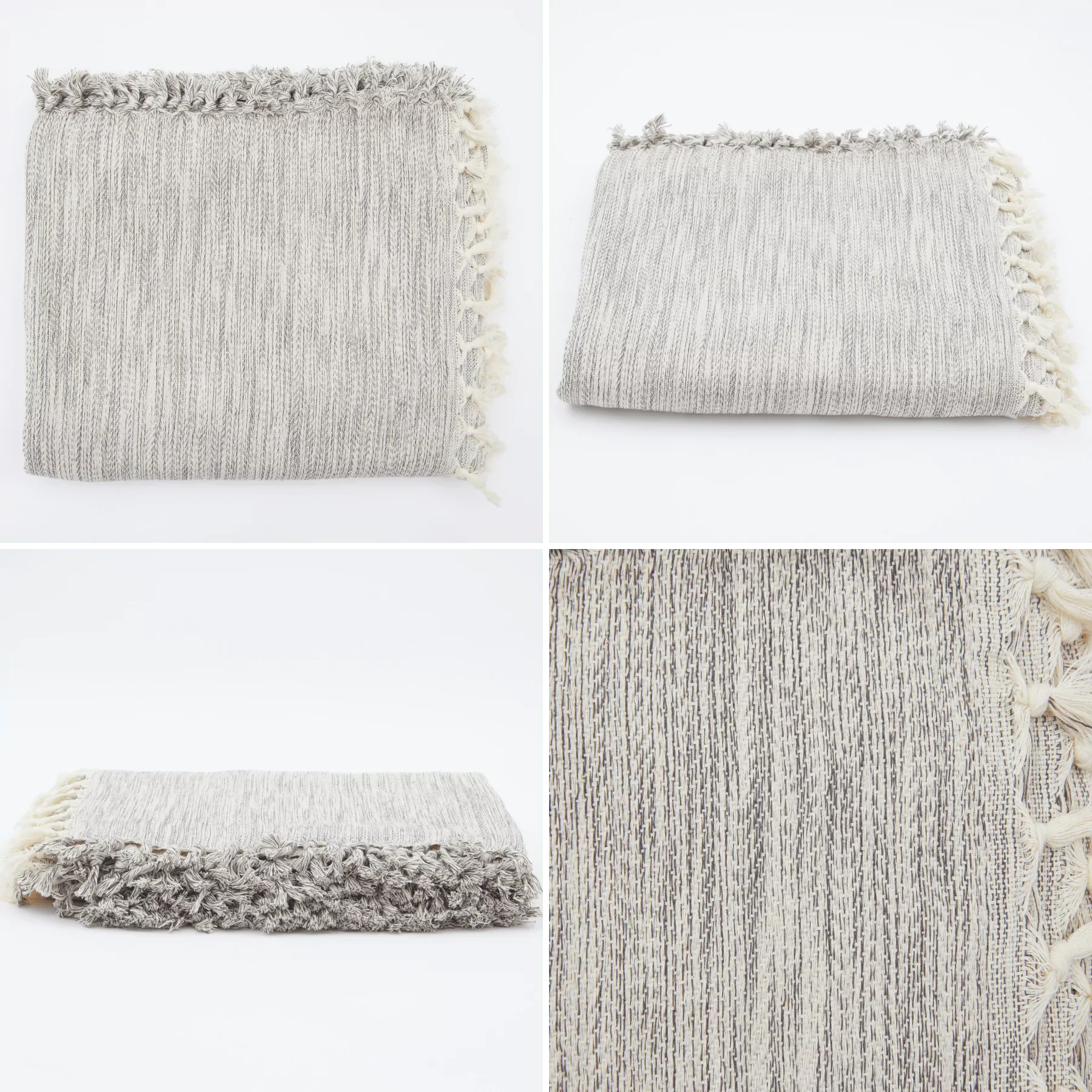 Naz 100% Turkish Cotton XL Throw Blanket