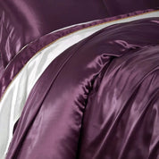 Orchid Blossom Mulberry Silk Duvet Set fabric