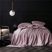 Peony Petal Mulberry Silk Duvet Set front