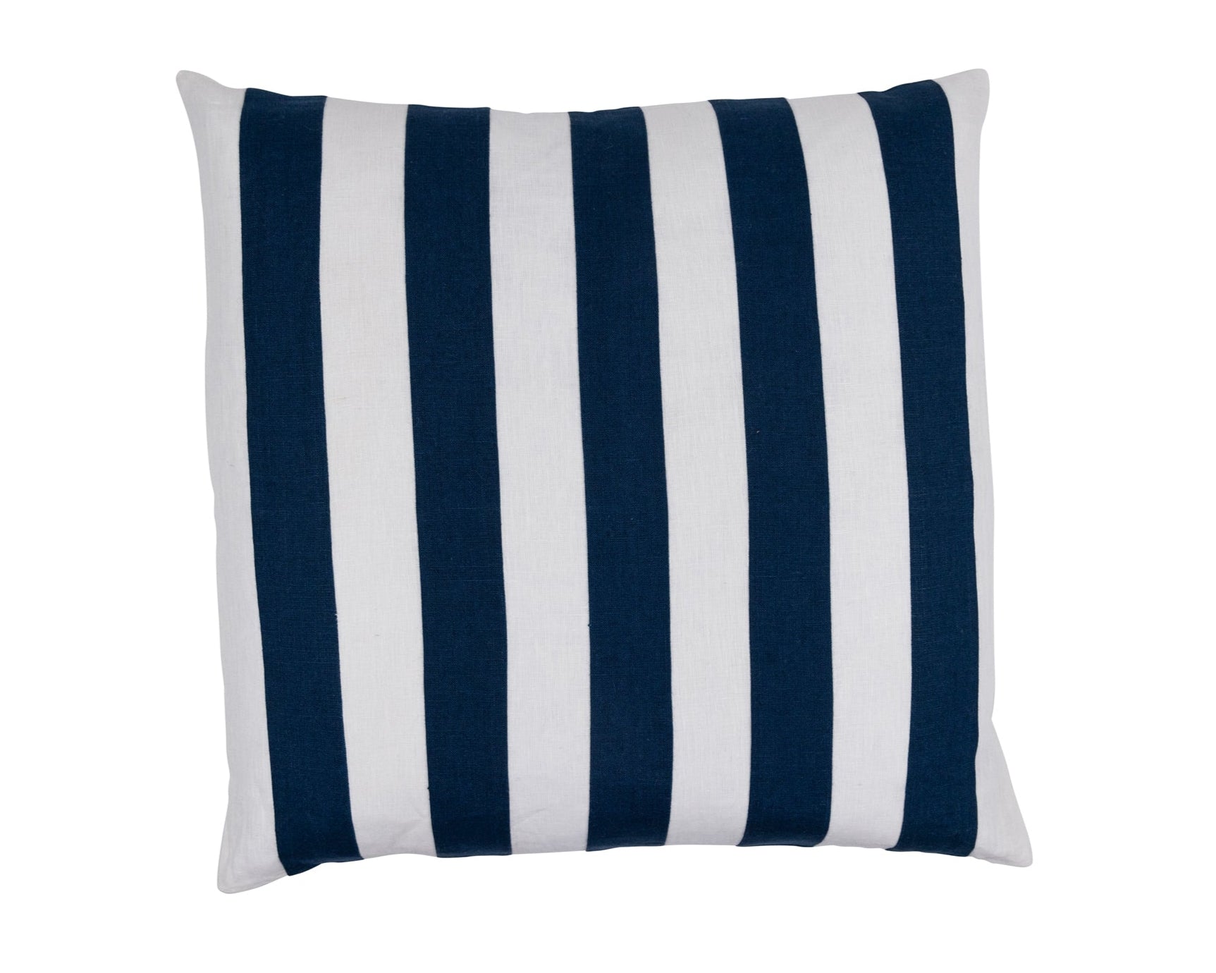 Rugby Stripe Linen Pillow