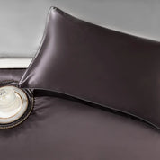 Shadow Frost Mulberry Silk Bedding Set pillow