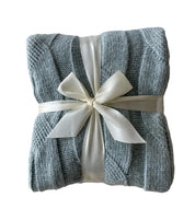 Faux Cashmere Blanket, Spruce