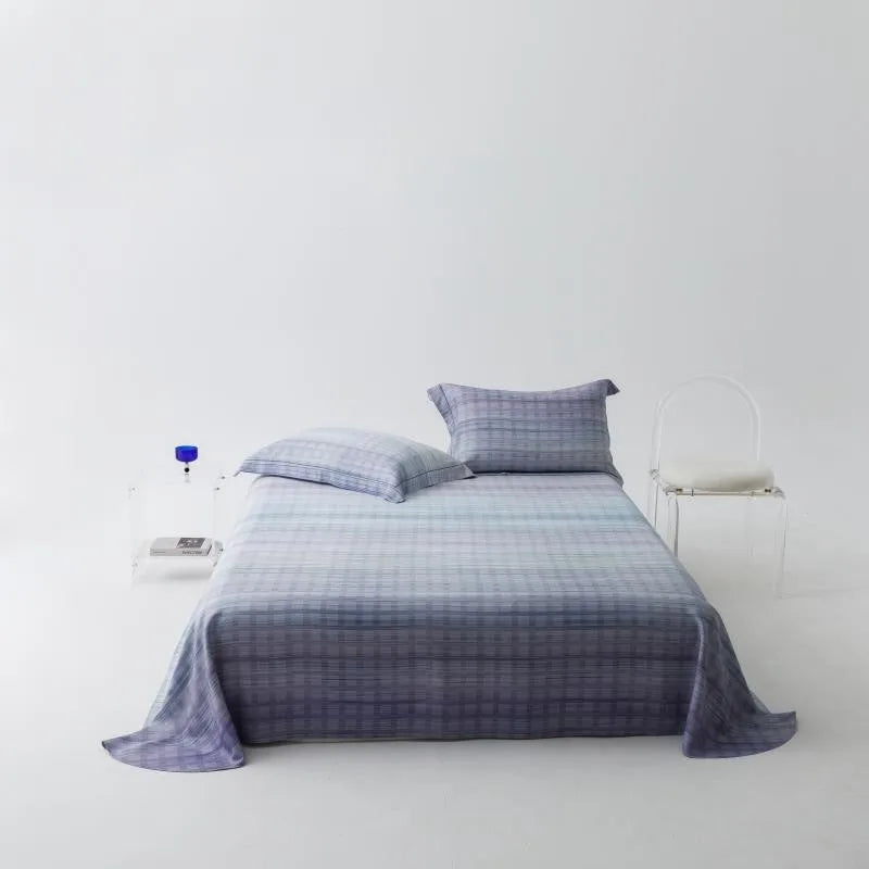 Twilight Ombre Organic Bamboo Coverlet Set - front