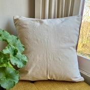 Vibrant Floral Embroidered Throw Pillow Cover