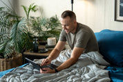 Bamboo & Glass Bead Weighted Blanket