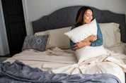 Natural Cotton Pillow With Wool Filling