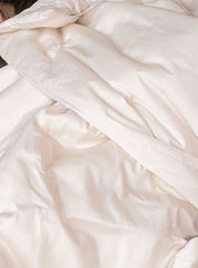 Wool Duvet on Bed