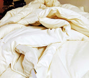 Wool Duvet on Bed