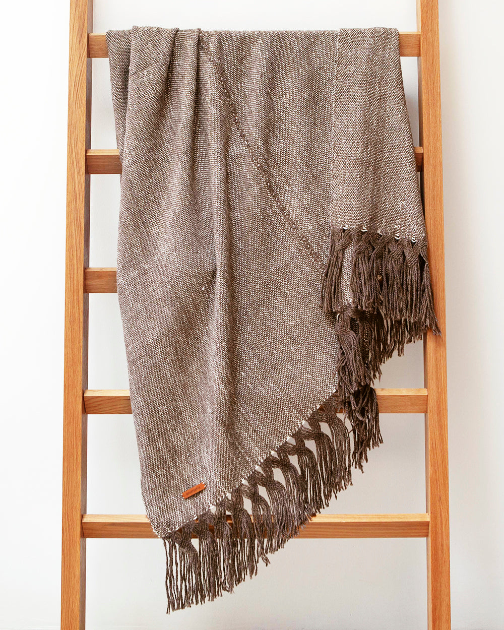 Llama & Silk Throw