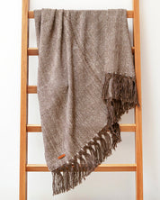 Llama & Silk Throw
