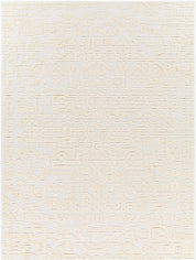 Beren Cream Washable Area Rug