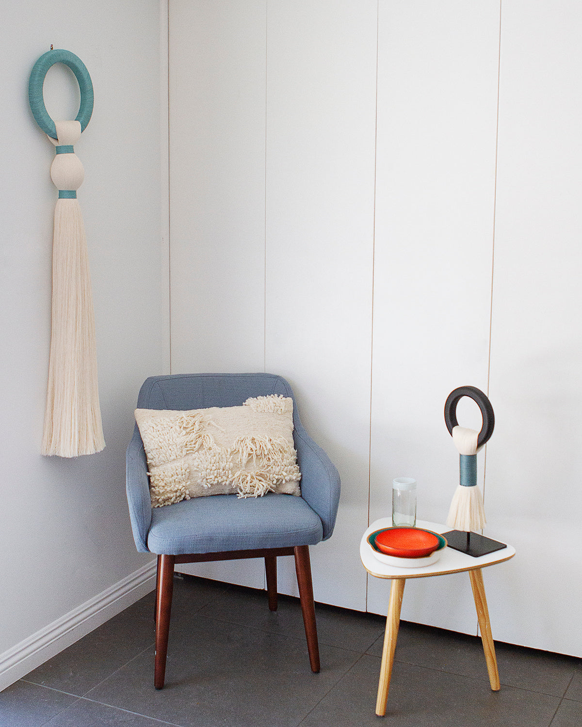 Teal Amarradero Wall Hanging