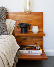 Playa Scented Candle on Nightstand