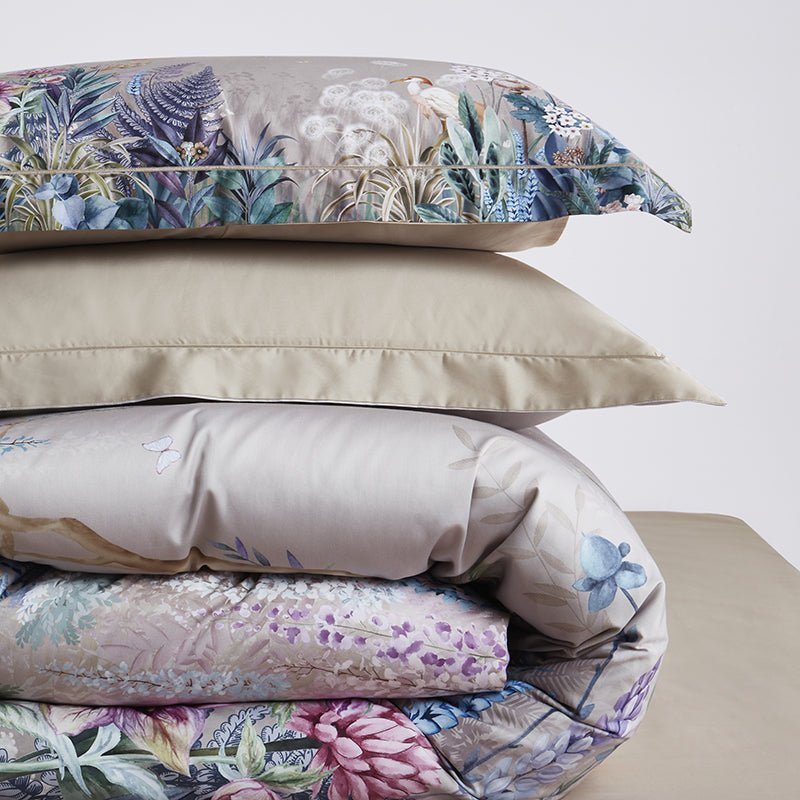 Folded bedding from Enchanted Garden Bedding Set