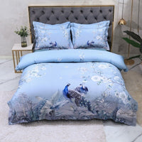Blue Chinoiserie Bedding Set - Castle Home