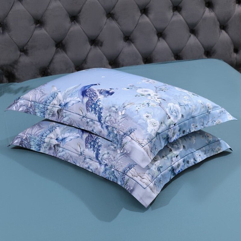 Pillowcases from Blue Chinoiserie Bedding Set