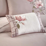 Close up of accent pillow - Cherry Blossoms Bedding Set
