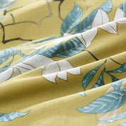 Close up of fabric from Chinoiserie Bedding Set
