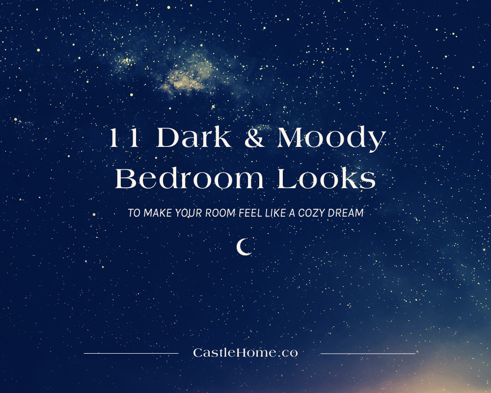 Dark & Moody Bedroom Looks
