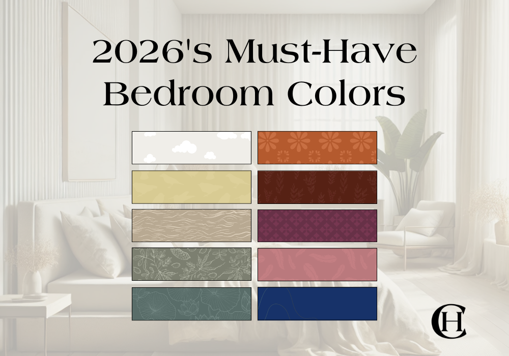 2026's Must Have Bedroom Colors