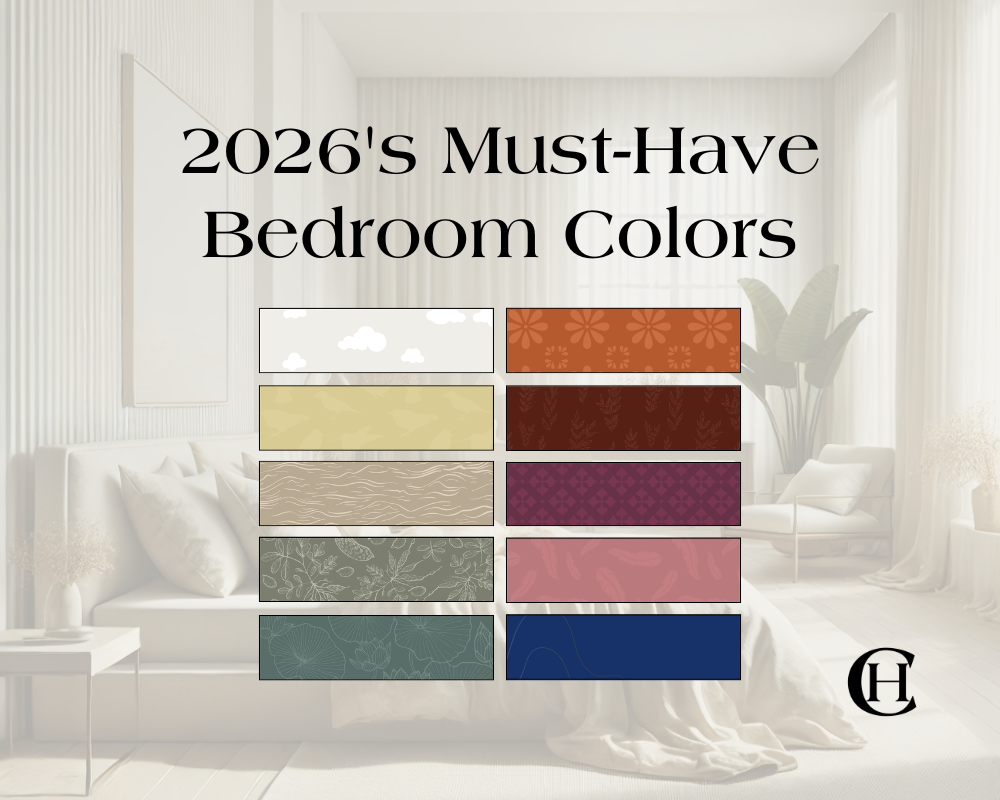 2026's Must Have Bedroom Colors