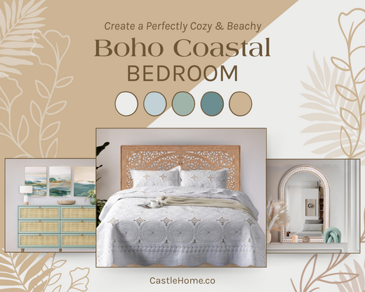 Boho Coastal Bedroom