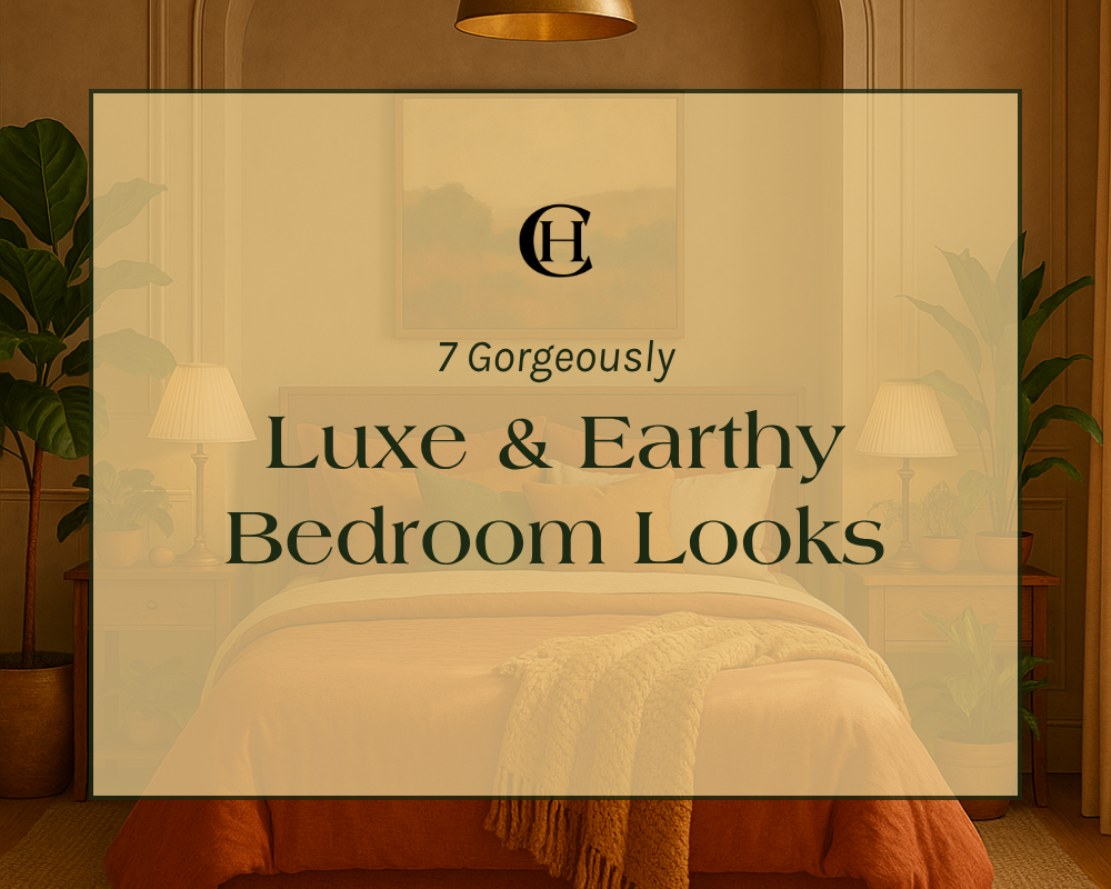 Earthy Bedroom Looks