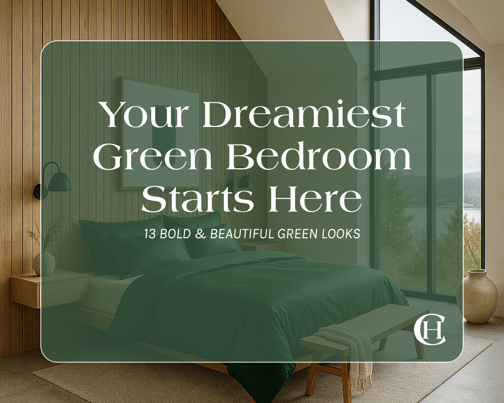 13 Trending Green Bedroom Looks