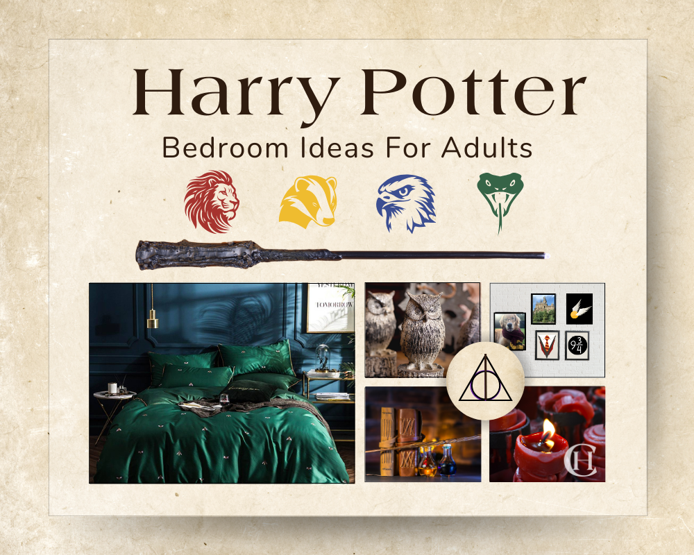 Harry Potter Themed Bedroom Inspiration for Adults