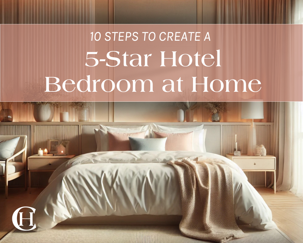 How to Make Your Bedroom Feel Like a 5-Start Hotel | Castle Home ...