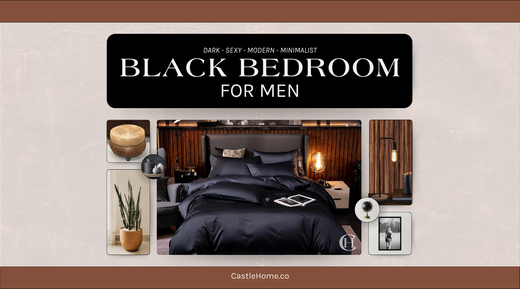 Black Bedroom for Men