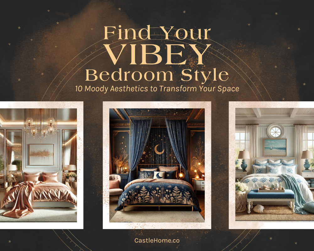 Find Your Vibey Bedroom Aesthetic | Castle Home - Luxury Bedding