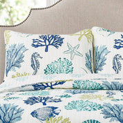 Coastal Reef Quilt 3 Piece Set